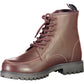 Equestrian Charm Lace-up Leather Boots