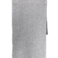 Classic Gray Wool Scarf with Logo