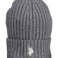 Elegant Embroidered Wool Cap