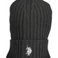 Elegant Embroidered Wool Cap