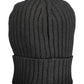 Elegant Embroidered Wool Cap