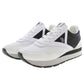 Elegant White Lace-Up Sneakers with Logo Accent