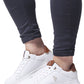 Chic White Lace-Up Sports Sneakers with Logo Detail