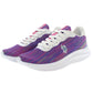 Chic Purple Lace-Up Sports Sneakers