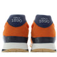 Electrify Your Step: Vibrant Orange Sports Sneakers