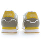 Classic Beige Lace-Up Sneakers with Logo Detail