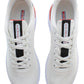 Sleek White Sports Sneakers with Contrasting Accents
