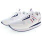 Chic Contrasting Lace-Up Sport Sneakers
