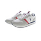 Sleek White Sneakers with Contrast Detailing