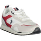 White Polyester Sneaker