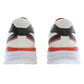 Sleek White Sports Sneakers with Contrasting Accents