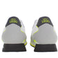 Elegant White Lace-Up Sports Sneakers