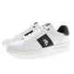 Chic White Lace-up Sports Sneakers