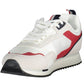 White Polyester Sneaker