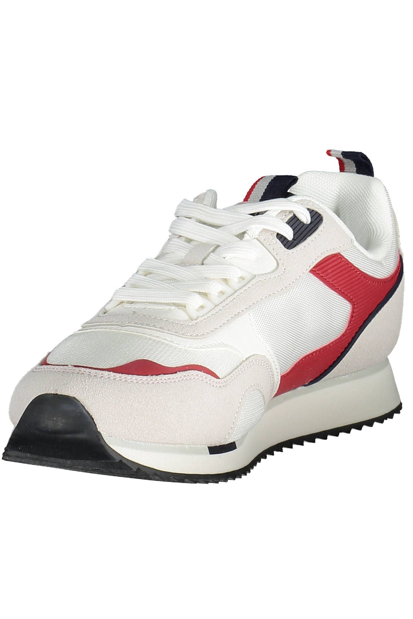 White Polyester Sneaker