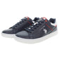 Sleek Blue Sneakers with Contrast Details