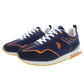 Chic Blue Sporty Lace-up Sneakers