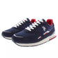Chic Blue Lace-Up Sports Sneakers