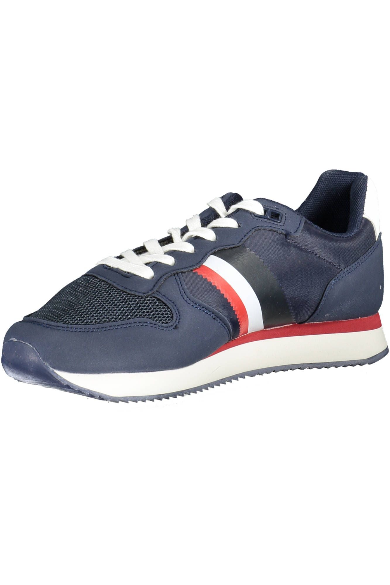 Timeless Blue Sports Sneakers with Contrasting Details