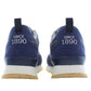 Sporty Elegance Lace-Up Sneakers in Blue