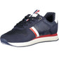 Chic Blue Lace-Up Sports Sneakers
