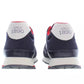 Chic Blue Lace-Up Sports Sneakers