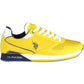 Bold Yellow Laced Sports Sneaker