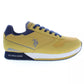Sleek Yellow Sneakers with Contrast Details