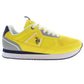 Sporty Lace-up Sneakers with Logo Accent