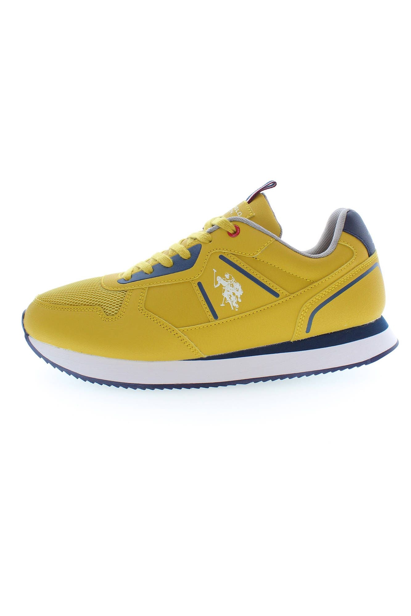 Radiant Yellow Lace-Up Sport Sneakers