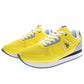 Sporty Lace-up Sneakers with Logo Accent