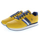 Sporty Yellow Lace-Up Sneakers