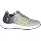 Sleek Gray Sneakers with Signature Contrast Detail