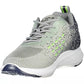 Sleek Gray Sneakers with Signature Contrast Detail