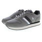 Chic Gray Sneakers with Contrasting Accents