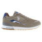 Brown Polyester Sneaker