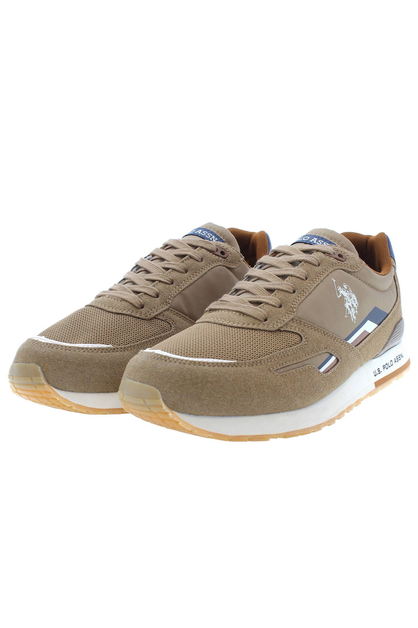 Brown Polyester Sneaker