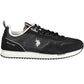 Chic Contrasting Lace-Up Sports Sneakers