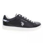 Elevate Your Game: Sleek Black Lace-Up Sneakers