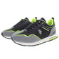 Sleek Black Sports Sneakers with Iconic Logo