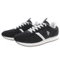 Sleek Black Sneakers with Contrast Accents