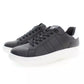 Elevated Black Lace-Up Sneakers