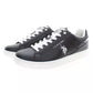 Elevate Your Game: Sleek Black Lace-Up Sneakers