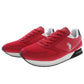 Elegant Pink Lace-Up Sports Sneakers