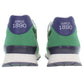 Classic Green Lace-Up Sports Sneakers