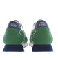 Elegant Green Lace-Up Sports Sneakers