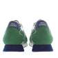 Emerald Green Lace-Up Sports Sneakers