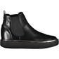 Chic Low Ankle Boot with Contrasting Details