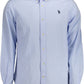 Elegant Light Blue Cotton Shirt for Men