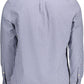 Elegant Light Blue Cotton Shirt for Men